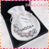 PANDORA-パンドラ-チャームセット-ブレスレット-バングル-シルバー-ファッション-ユニーク-春夏-5