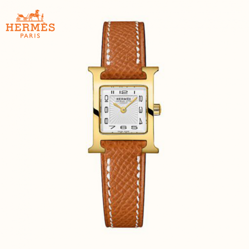 《Hウォッチ》HERMES エルメス 腕時計 17.2×17.2 mm ゴールド W037893WW00
